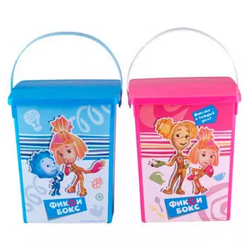 Контейнер для игрушек фиксики 5,0л Полимербыт 4349322