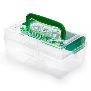 Контейнер для аптечки 0,8л Полимербыт с вкладышем 17*10,8*7,8см 4330903