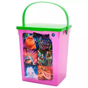Контейнер для игрушек 5л Полимербыт хранилище игрушек как приручить дракона 4349347