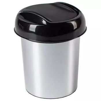 Контейнер для мусора 1л декор металл sv4049