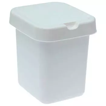 Контейнер для мусора 9л квадра sv4042нбс белый