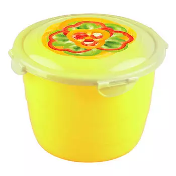 Контейнер для продуктов 3л CLICK&amp;LOCK с декором Бытпласт 4311943