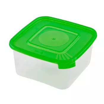 Контейнер для свч 0,46л Полимербыт Квадрат 4354200