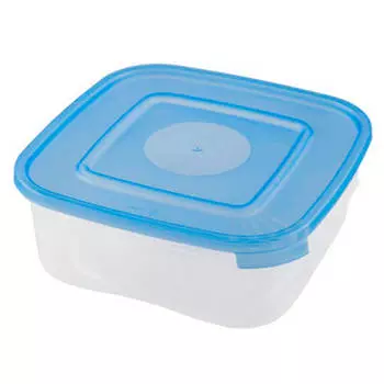 Контейнер для свч 1,4л Полимербыт Квадратный 4368000