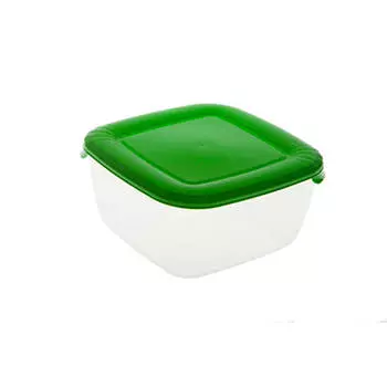 Контейнер для свч 2,5л Полимербыт Квадратный 4354400