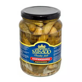 Корнишоны маринованные Mikado 340г