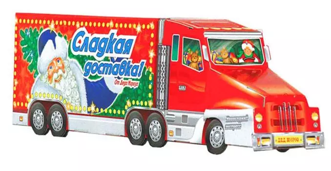 Коробка для конфет новогодняя 2 кг сладкая доставка