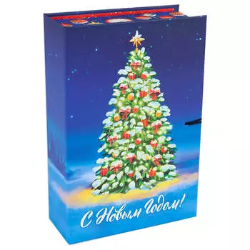 Коробка-книга Miland Елочка 13,5*20*6см кн-1658