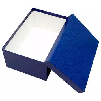 Коробка прямоугольная миленд кобальт 23, 5*5, 5*10 см нпк-7508