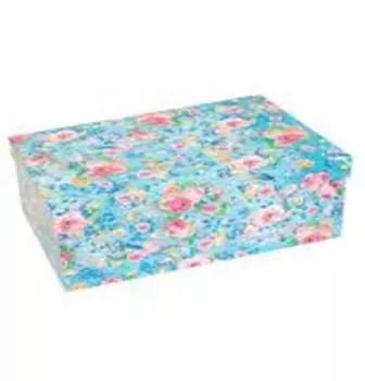 Коробка прямоугольная миленд лирика 23, 5*5, 5*10 см нпк-7552