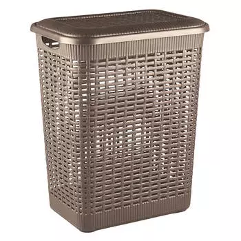Корзина для белья 30л 37*26*46,5см Бытпласт 4312933