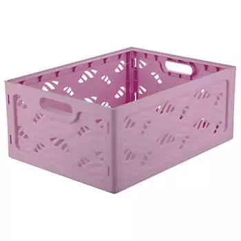 Корзина для хранения 32*24*13см Flavia сиреневая складная ас 23164000