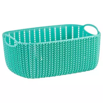 Корзинка вязание 4л фисташковый м 2380