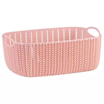 Корзинка вязание 7л чайная роза м 2381