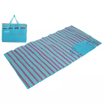 Коврик экос пляжный линес из полиропиленовой соломы 90*180см 999652