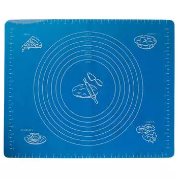 Коврик для раскатки теста и выпечки с разметкой 47,5*37,5см силикон 985813