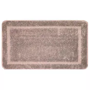 Коврик для ванной Клеопатра 50*80см микрофайбер бежевый