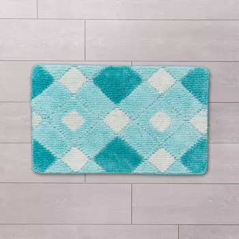Коврик для ванной комнаты IDDIS 50*80см микрофибра p05m580i12