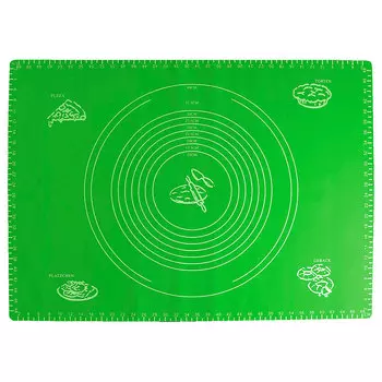 Коврик Доляна 70*50см эрме разлиновка зеленый 3624936