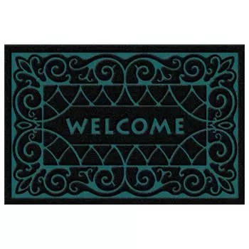 Коврик придверный 40*60см SunStep добро пожаловать фигурный
