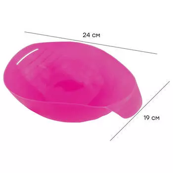 Коврик силиконовый 24*10см ТутПросто малиновый tr-sfs-001