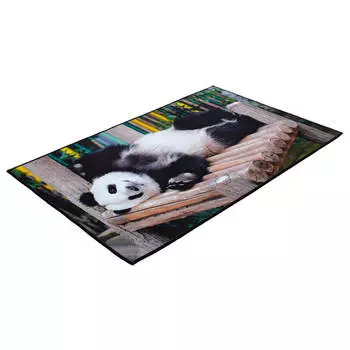 Коврик влаговпитывающий 50*80см Vortex Velur SPA панда 24287