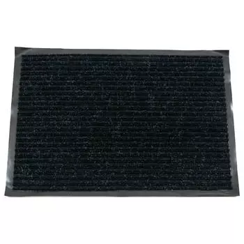 Коврик влаговпитывающий ребристый 40*60см SunStep черный