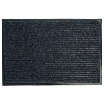Коврик влаговпитывающий ребристый 50*80см SunStep черный