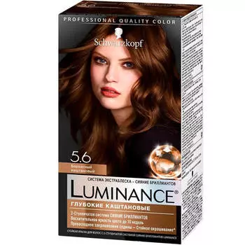 Краска для волос Luminance 5.6 бархатный каштановый