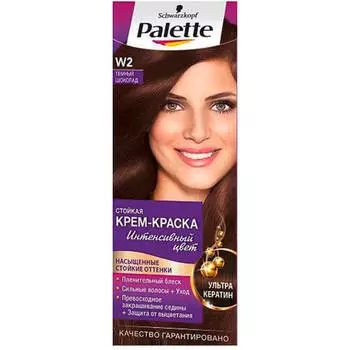 Краска для волос Palette темный шоколад w2