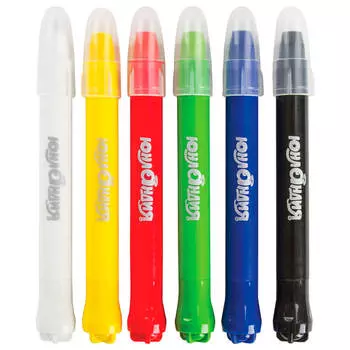 Краски для грима 6цв Юнландия 191307