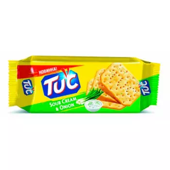 Крекер TuC 100г со вкусом сметаны и лука крафт