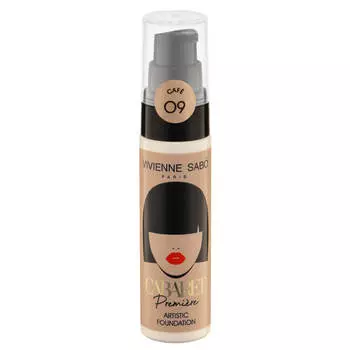 Крем для лица Vivienne Sabo тональный со сценическим эффектом тон 09