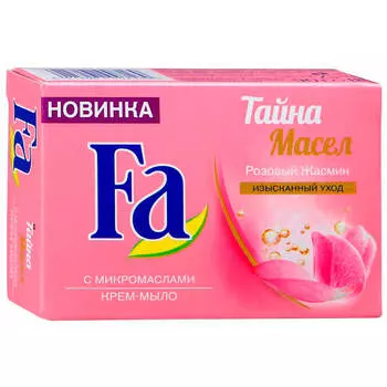 Крем-мыло Fa 90г тайна масел розовый жасмин