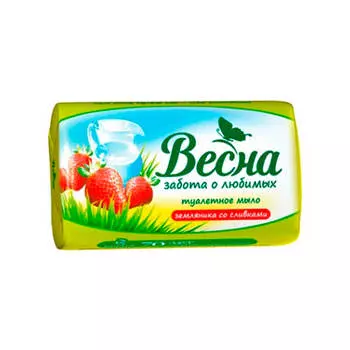 Крем-мыло Весна 90г земляника со сливками