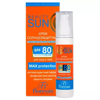 Крем солнцезащитный флоресан 75 мл спф 80