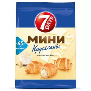 Круассан 7 Days мини 105г ваниль Чипита