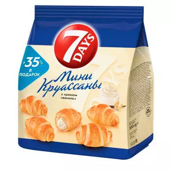 Круассан 7 Days мини 300г ваниль Чипита