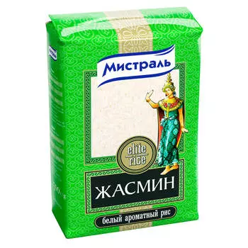 Крупа рис мистраль 500 г жасмин белый