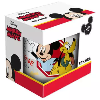 Кружка 220мл Disney микки маус дорога фарфор п/у