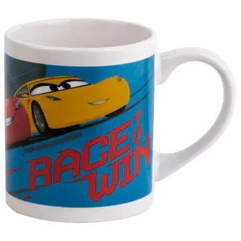 Кружка 240мл тачки 3 гонка пу dcm240-3gb