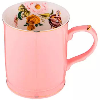 Кружка 300мл Lefard времена года розовая 275-1183