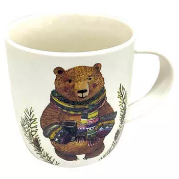 Кружка 350мл Absolut Home медведь a19140.3