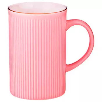 Кружка 350мл Арти-М розовая 482-129
