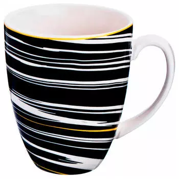 Кружка 350мл Lefard вог черно-белое 359-479