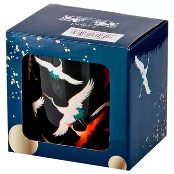 Кружка 380мл Lefard черная 413-107