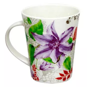 Кружка 390мл маки фарфор zpx18431