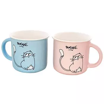 Кружка 390мл МФК котик фарфор