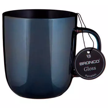 Кружка 400мл Lefard черная 407-137