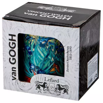 Кружка 420мл Lefard ирисы 104-525